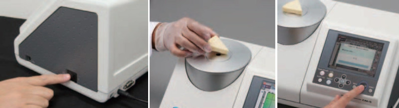 CM-5台式分光测色仪操作过程