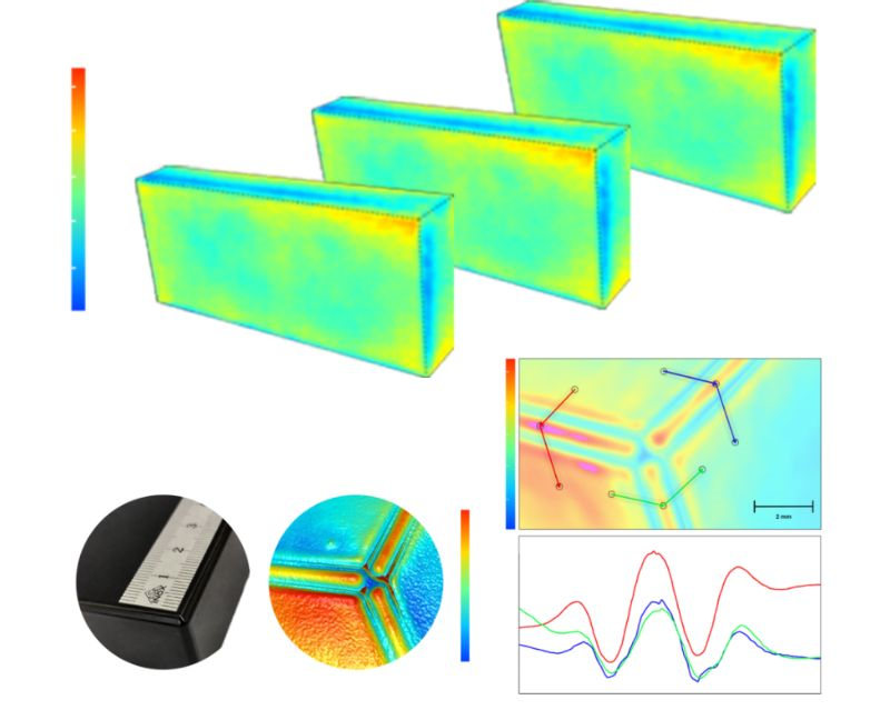 涂魔师3D膜厚成像系统可测量电芯绝缘涂层R角棱边涂层厚度