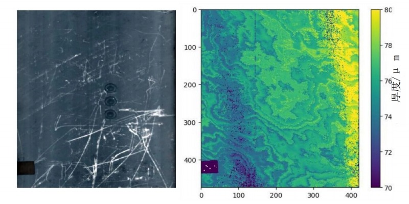 使用Specim FX17高光谱相机测量FG31涂层厚度