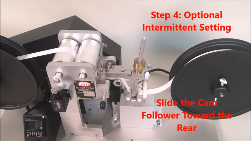 设置RCA纸带磨耗试验机中间负载