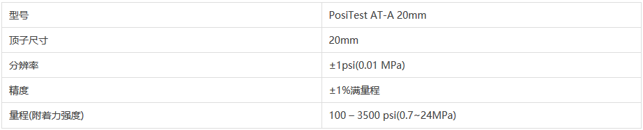 AT-A 20mm 拉拔式附着力仪