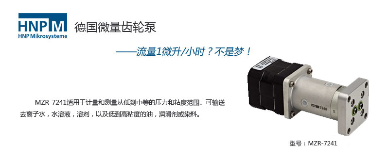 进口微型齿轮泵