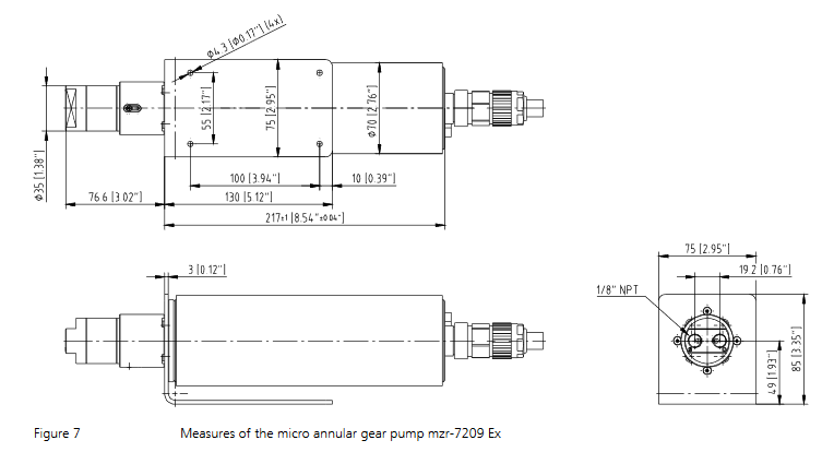 mzr-7209EX微量输注泵的测量流程图