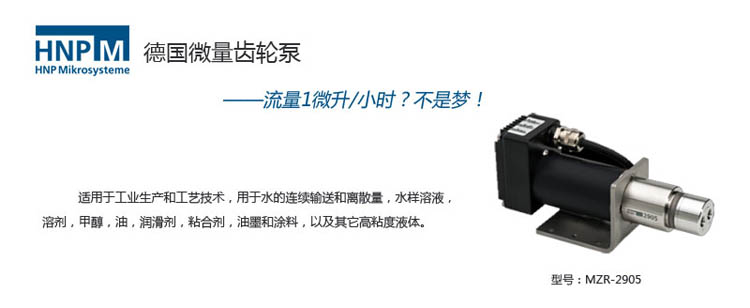 mzr-2905微型齿轮泵