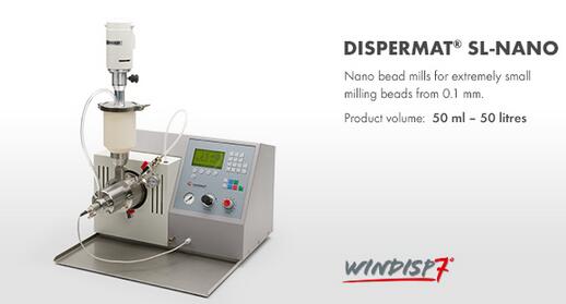 Nano bead mill DISPERMAT® SL-nano珠磨机