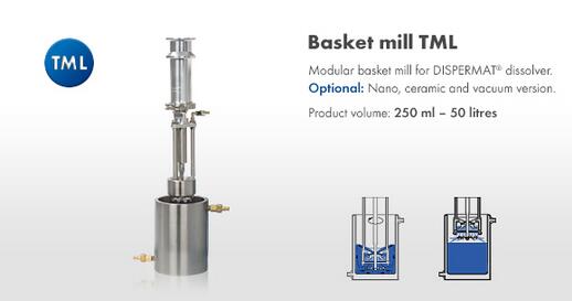 Modular basket mill TML篮式砂磨系统