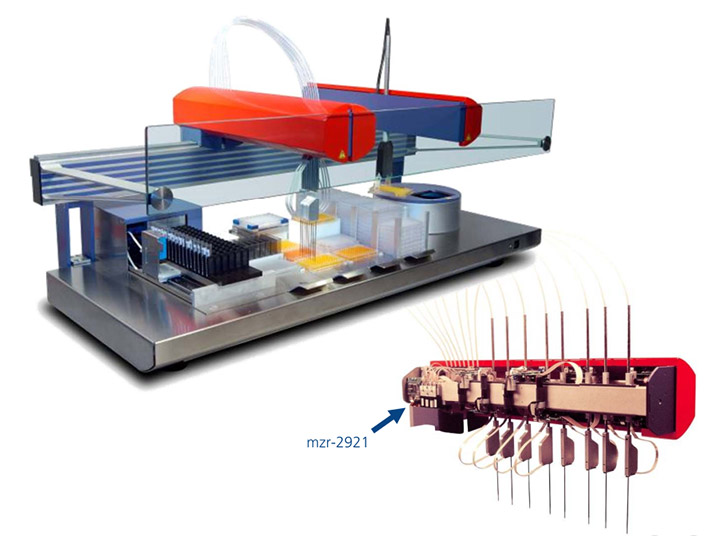 微量泵泵用于精确配液