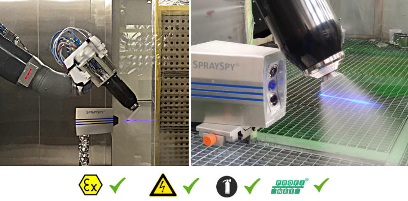 实验室型SpraySpy喷涂在线监测系统