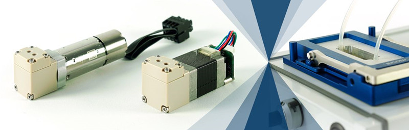 微流体应用微量泵,用于在一次性生物芯片上输送微量液体