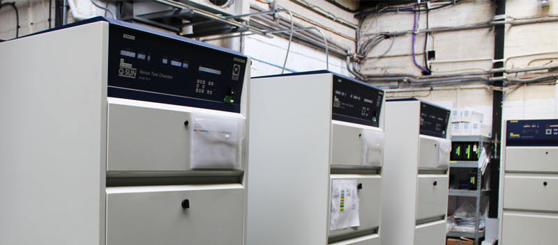 在Q-SUN Xe-3氙灯老化箱中进行PV 3929测试