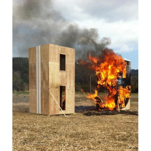 透明水性膨胀型阻燃 (TWIFR) 涂料可以保护木材免受火灾影响