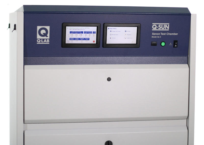 Q-SUN Xe-3氙灯耐老化试验机运行ASTM D6551