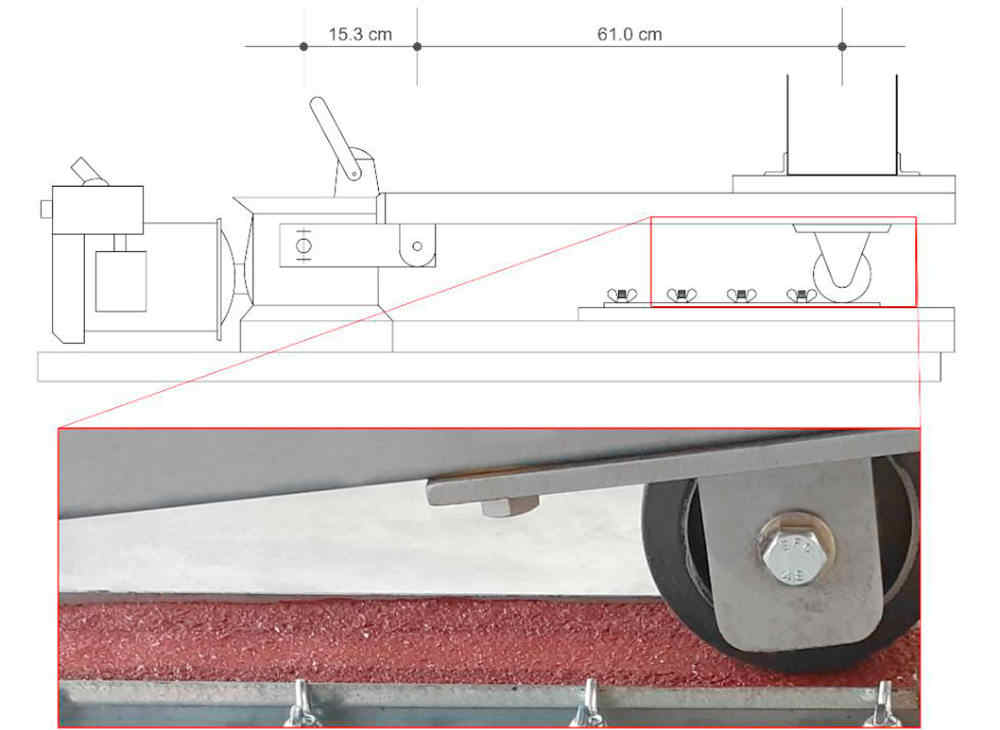 图1 道路负重轮测试仪