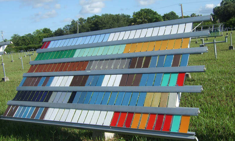 户外曝晒老化测试