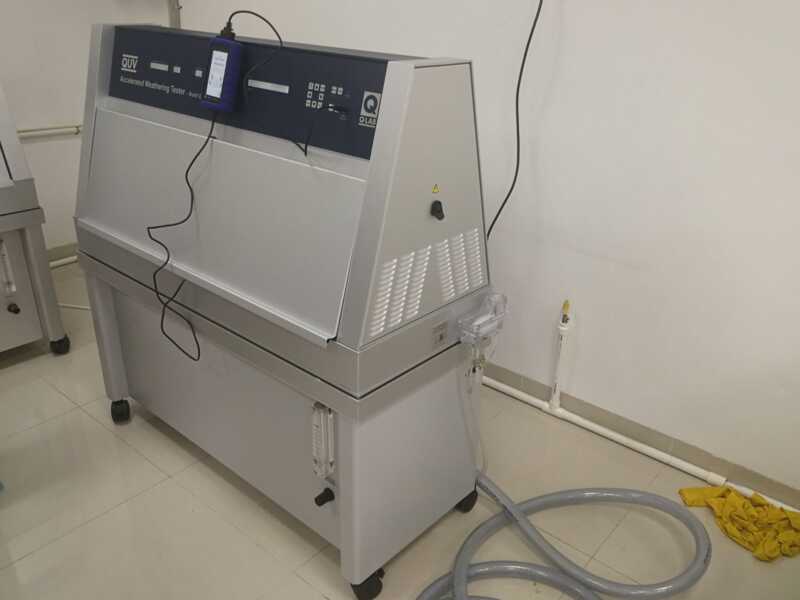 塑料软管紫外线老化测试图2