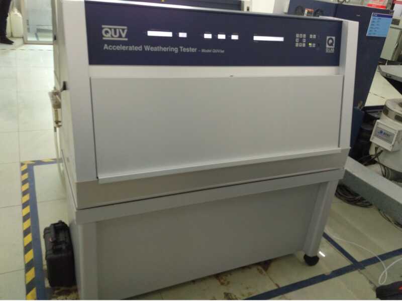 塑料板材紫外线老化测试机客户案例2