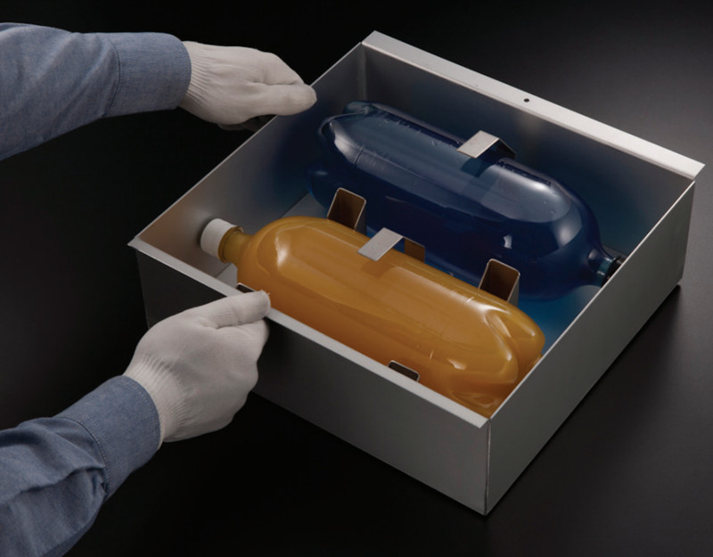 橡胶密封围紫外线耐候老化试验箱3D样品架