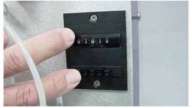 手指耐磨测试仪倒数计数器操作